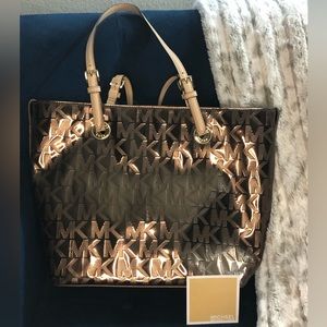 Michael Kors Bronze Tote